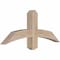 Ekena Millwork Bellingham Smooth Timber Gable Bracket, Douglas Fir, 36"W x 15"H x 3 1/2"D x 3 1/2"F, 10/12 Pitch GBW036X15X0404BEL00SDF - alternate 2